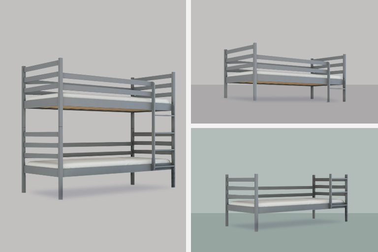 Двуетажни легла